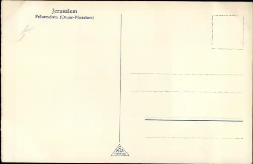 Ak Jerusalem Israel, Felsendom, Omar Moschee
