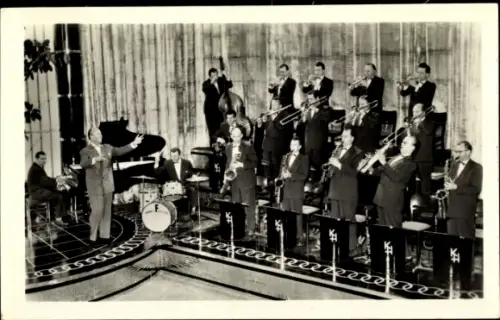 Ak Rundfunk Tanzorchester Kurt Henkels