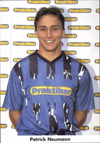 Autogrammkarte Fußballer Patrick Neumann, 1. FC Saarbrücken,  Autogramm