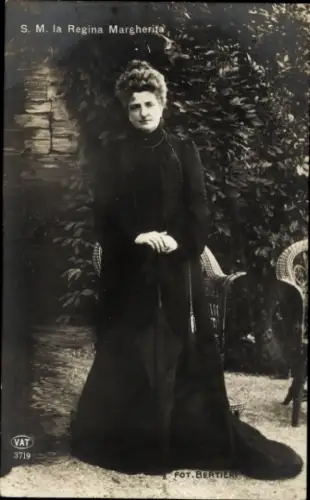 Ak SM la Regina Margherita, Margarethe von Italien