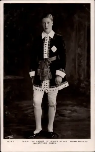 Ak Prince Edward of Wales, Portrait