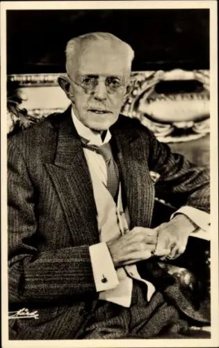 Ak König Gustav V. von Schweden, Portrait