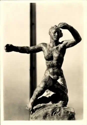 Ak Plastik von Georg Kolbe, Verkündung