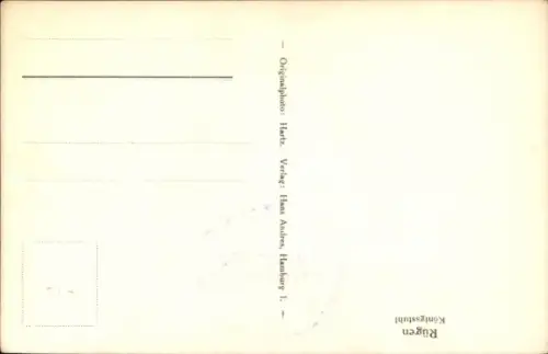 Ak Insel Rügen, Königsstuhl