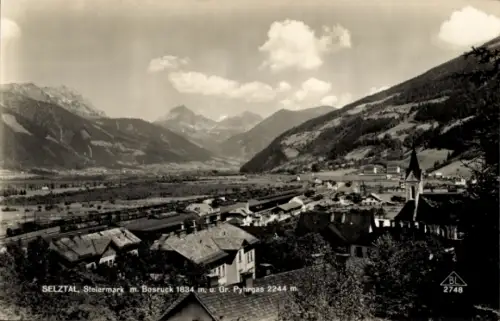 Ak Selztal Selzthal Steiermark,  Steiermark, Bosruck, Gr. Pyhrgas, Berge, Landschaft
