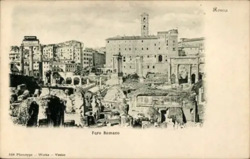 Ak Roma Rom Lazio, Forum Romanum