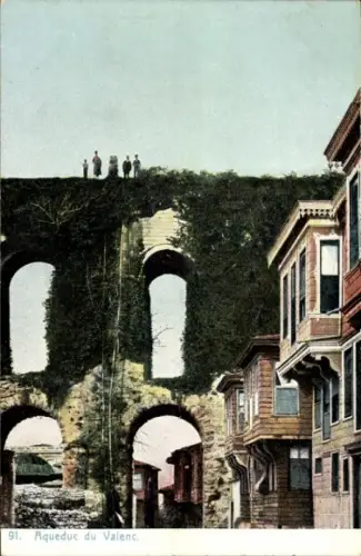 Ak Konstantinopel Istanbul Türkei, Valens Aquädukt