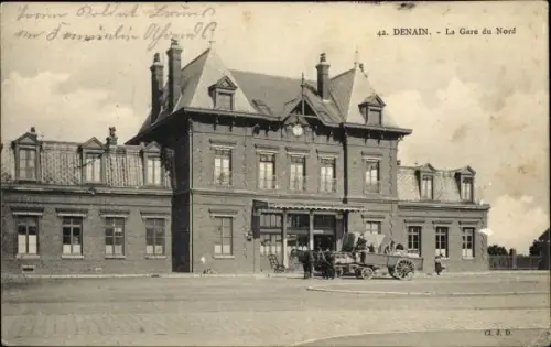 Ak Denain Nord, La Gare du Nord