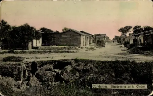 Ak Corrientes Argentinien, Umgebung der Stadt