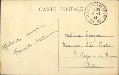 Ak St Julien en Vercors Drôme, Vue generale