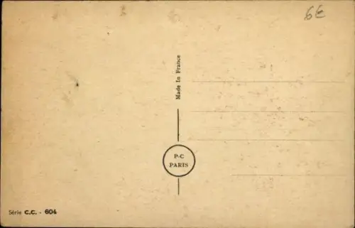 Künstler Ak Spahn, Soldat flirtet mit einer Frau, Panzer