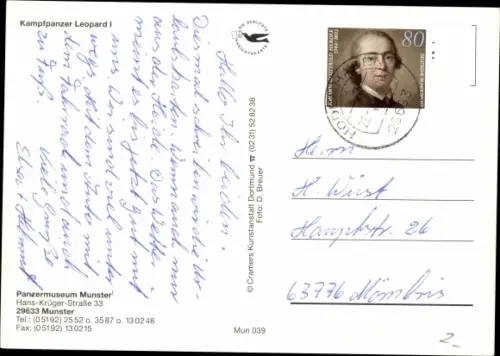 Ak Bundeswehr, Kampfpanzer Leopard I