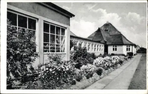 Ak Duhnen Cuxhaven in Niedersachsen, Kindererholungsheim Dr. Anna Sjögren