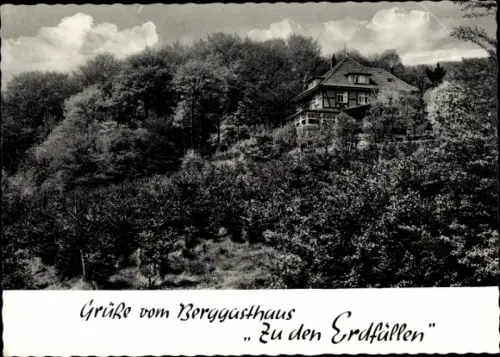 Ak Bad Pyrmont in Niedersachsen, Berggasthaus Zu den Erdfällen