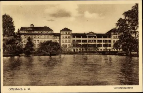 Ak Offenbach am Main Hessen, Versorgungshaus