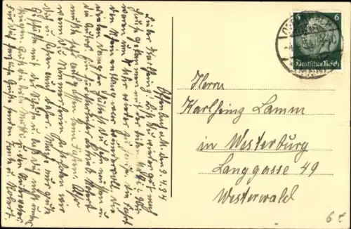 Ak Offenbach am Main Hessen, Versorgungshaus