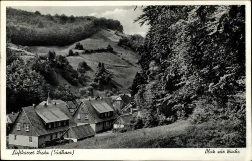 Ak Wieda Walkenried Harz, Blick zur Wache