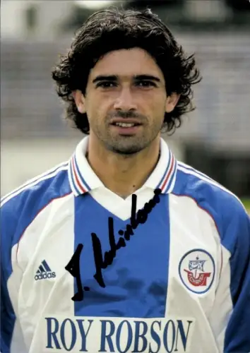 Autogrammkarte Fußballer Zoran Milinkovic, FC Hansa Rostock, Autogramm