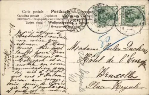 Wappen Ak Prinz Heinrich von Preußen, Portrait in Uniform