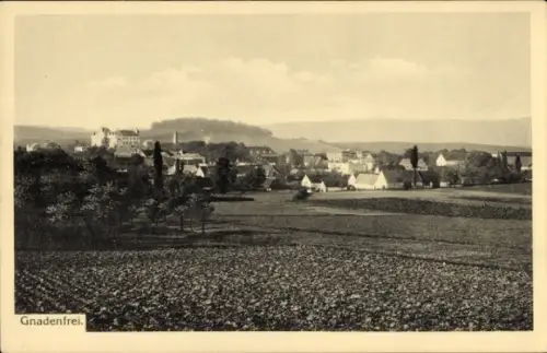 Ak Piława Górna Gnadenfrei Schlesien, Gesamtansicht