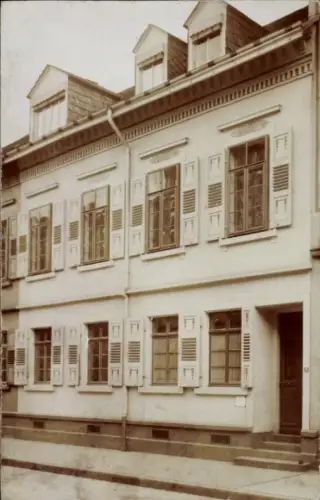 Foto Ak Karlsruhe in Baden, Wohnhaus
