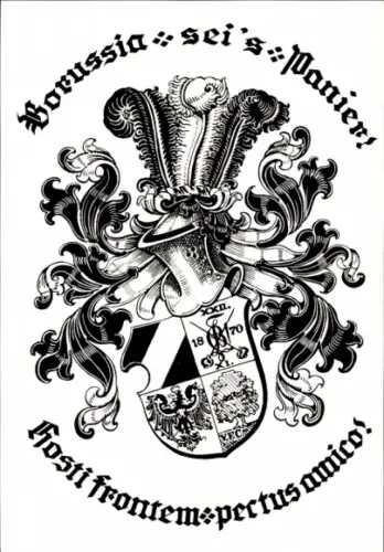 Studentika Ak Tübingen, Corps Borussia, Wappen