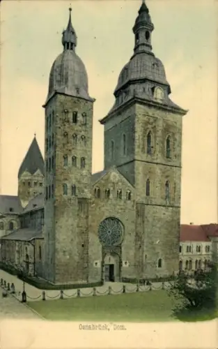 Ak Osnabrück in Niedersachsen, Osnabrück Dom, Türme,  Architektur