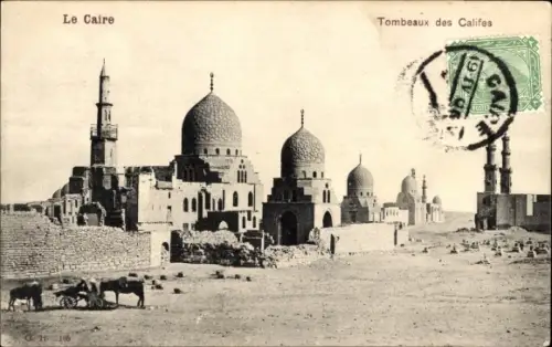 Ak Kairo Kairo Ägypten, Gräber der Kalifen