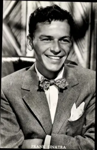 Ak Sänger und Schauspieler Frank Sinatra, Portrait