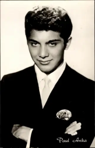 Ak Sänger und Komponist Paul Anka, Portrait