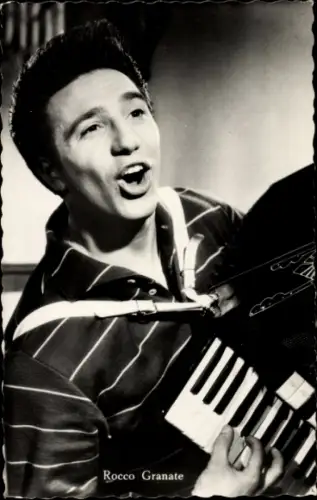 Ak Schauspieler und Sänger Rocco Granata, Portrait