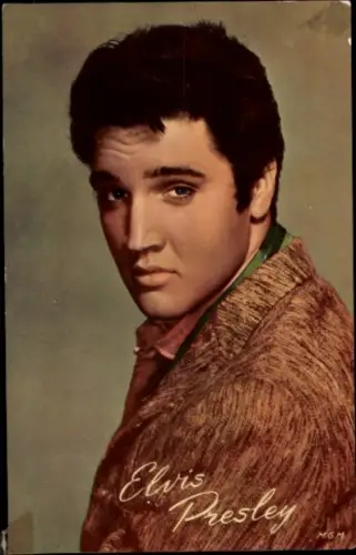 Ak Schauspieler, Sänger und Musiker Elvis Presley, Portrait