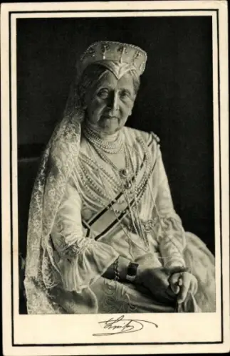 Ak Großherzogin Luise von Baden, Portrait