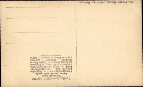 Ak Bernhard, Erbprinz von Sachsen-Meiningen, Portrait in Uniform