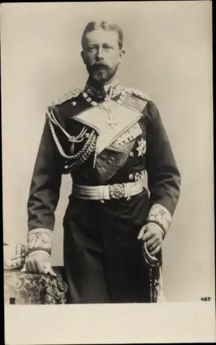 Ak Prinz Heinrich von Preußen, Uniform, Orden