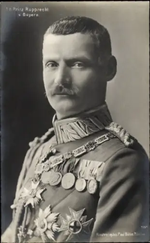 Ak Prinz Rupprecht von Bayern, Portrait