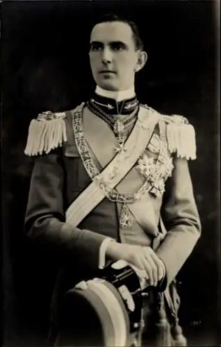Ak König Umberto II von Italien, Portrait