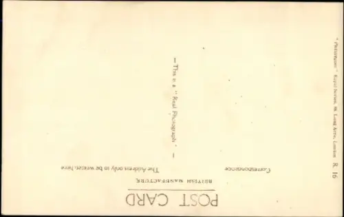 Ak Prince of Wales, Portrait