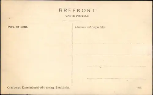 Ak Kronprinz Gustav Adolf