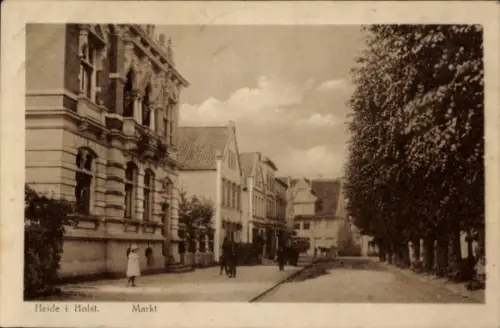 Ak Heide in Holstein, Markt