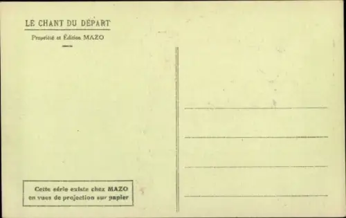 Lied Ak Le Chant du Depart, Partez, vaillants époux