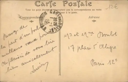 Ak Menschen in bretonischen Trachten, Fest