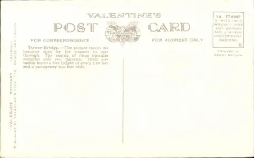 Ak London England, Tower Bridge