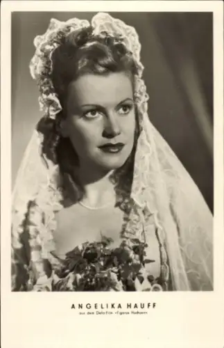 Ak Schauspielerin Angelika Hauff, Portrait, Film Figaros Hochzeit