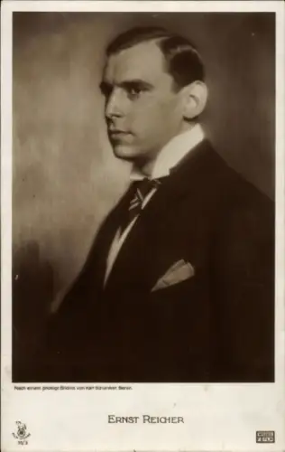 Ak Schauspieler Ernst Reicher, Portrait
