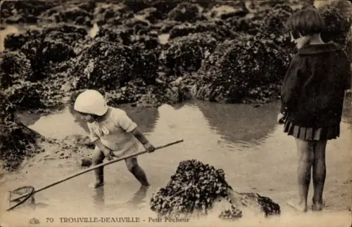 Ak Trouville Deauville Calvados, Petit Pecheur
