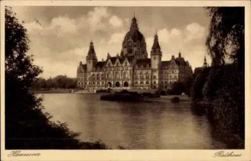 Ak Hannover, Rathaus