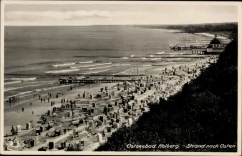 Ak Kołobrzeg Ostseebad Kolberg Pommern, Strand