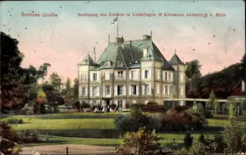 Ak Metz Moselle, Schloss Urville