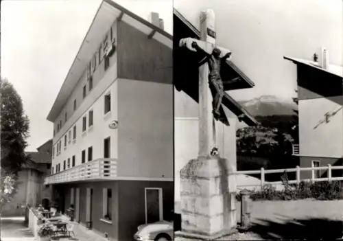 Ak Allonzier la Caille Haute Savoie, Hotel Le Manoir